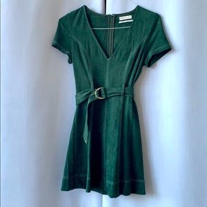 Soft Green Suede Urban Outfitters Dress S